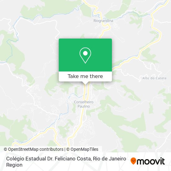 Colégio Estadual Dr. Feliciano Costa map
