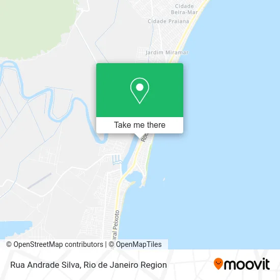 Rua Andrade Silva map
