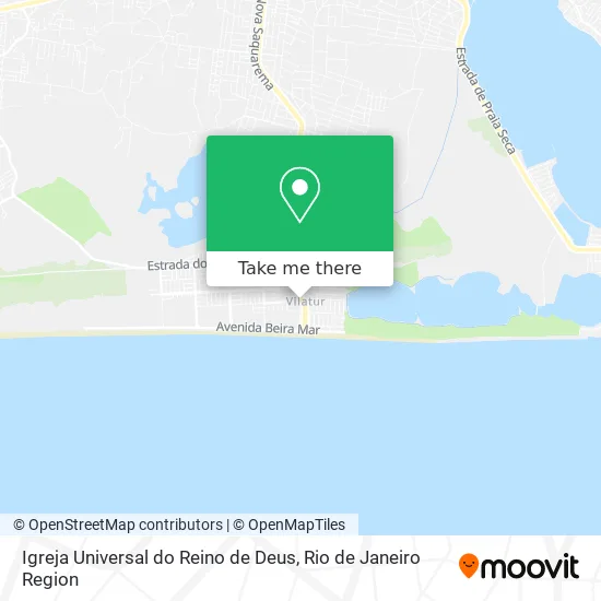 Igreja Universal do Reino de Deus map