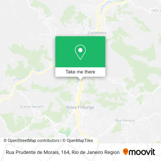 Rua Prudente de Morais, 164 map
