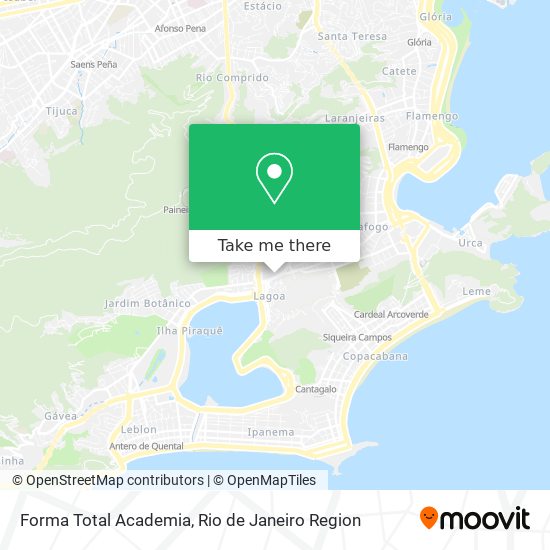 Forma Total Academia map