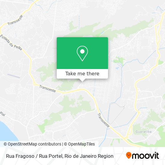 Rua Fragoso / Rua Portel map