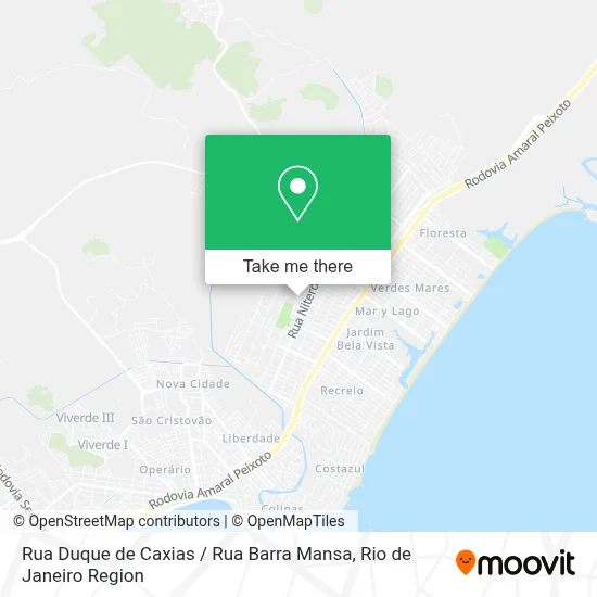 Rua Duque de Caxias / Rua Barra Mansa map