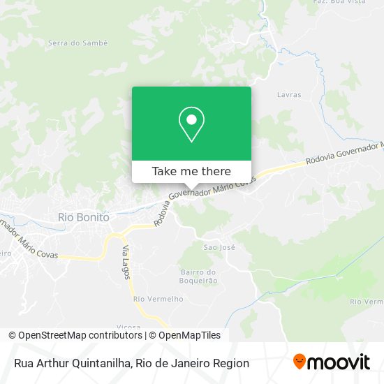 Rua Arthur Quintanilha map