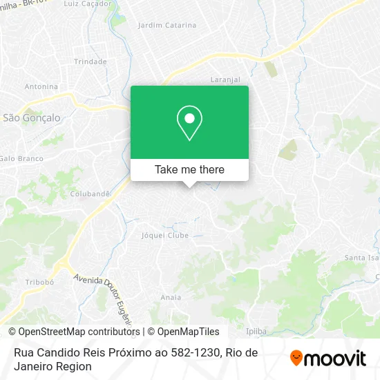 Rua Candido Reis Próximo ao 582-1230 map