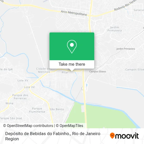 Depósito de Bebidas do Fabinho. map