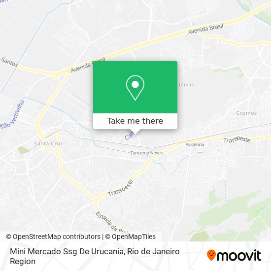Mini Mercado Ssg De Urucania map