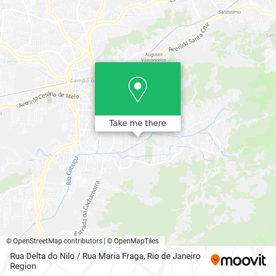 Rua Delta do Nilo / Rua Maria Fraga map
