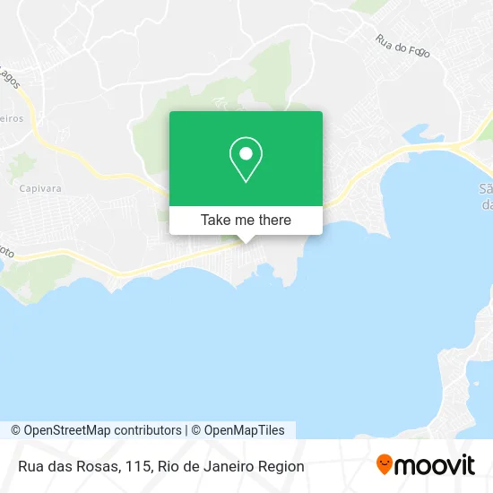 Rua das Rosas, 115 map