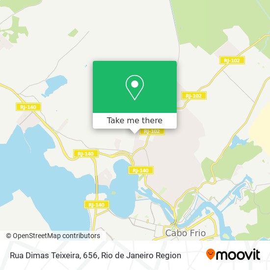 Mapa Rua Dimas Teixeira, 656