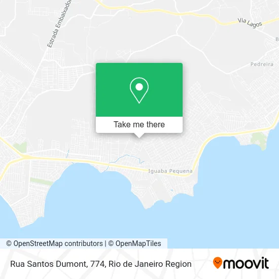 Rua Santos Dumont, 774 map