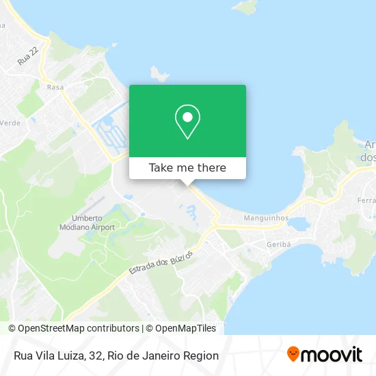 Rua Vila Luiza, 32 map