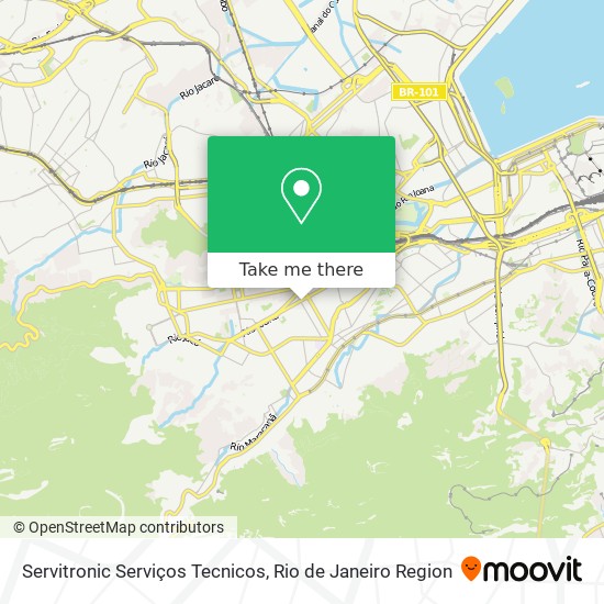 Servitronic Serviços Tecnicos map