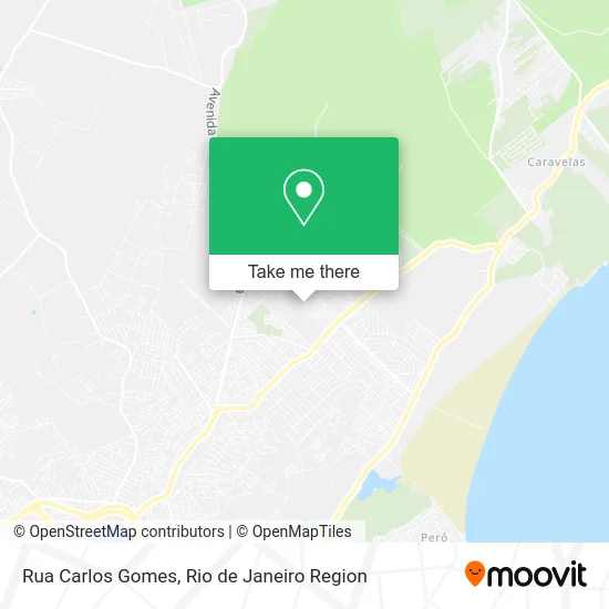 Rua Carlos Gomes map