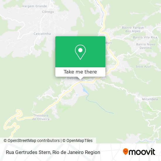 Rua Gertrudes Stern map