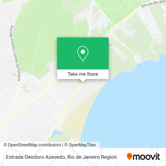 Estrada Deodoro Azevedo map