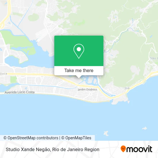 Studio Xande Negão map