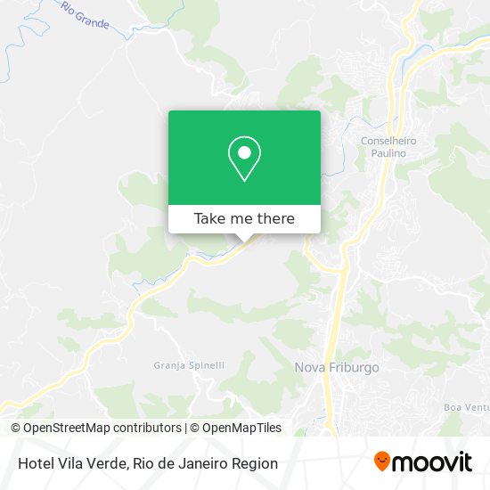 Hotel Vila Verde map