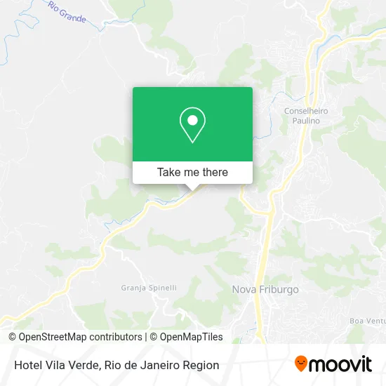 Hotel Vila Verde map