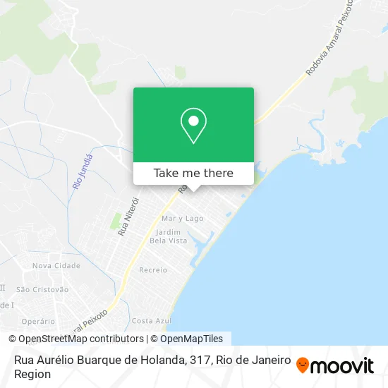 Rua Aurélio Buarque de Holanda, 317 map
