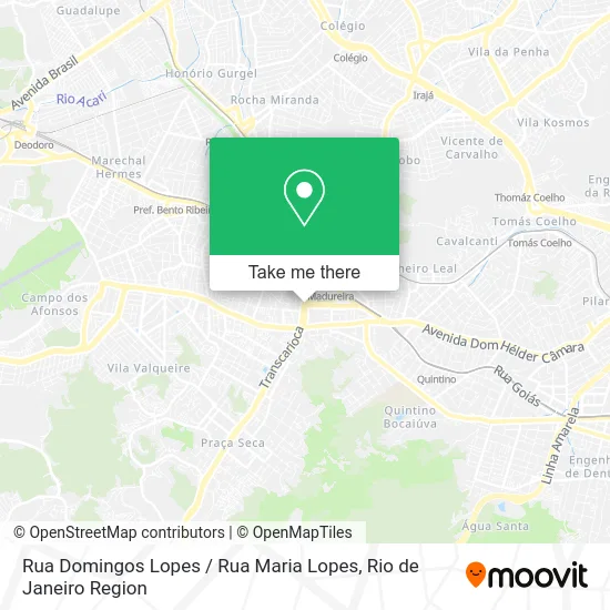 Rua Domingos Lopes / Rua Maria Lopes map