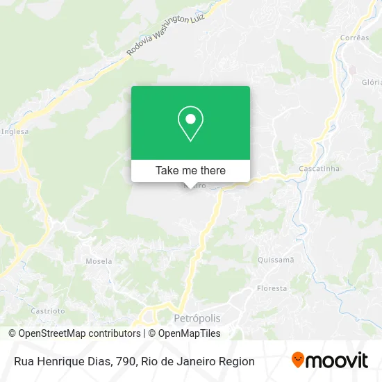 Rua Henrique Dias, 790 map