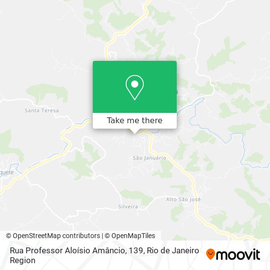 Rua Professor Aloísio Amâncio, 139 map
