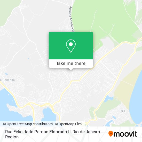 Mapa Rua Felicidade Parque Eldorado II