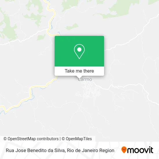 Rua Jose Benedito da Silva map