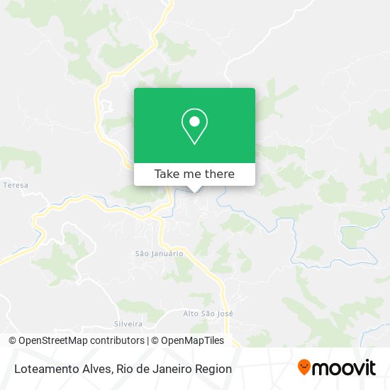 Loteamento Alves map
