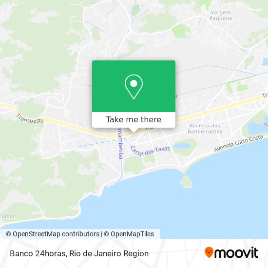 Mapa Banco 24horas