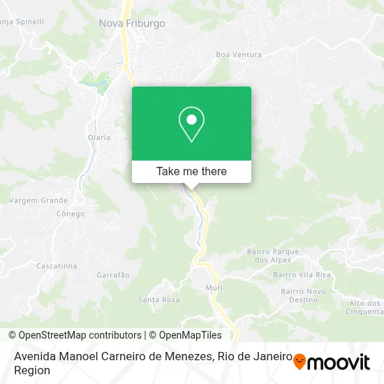 Avenida Manoel Carneiro de Menezes map