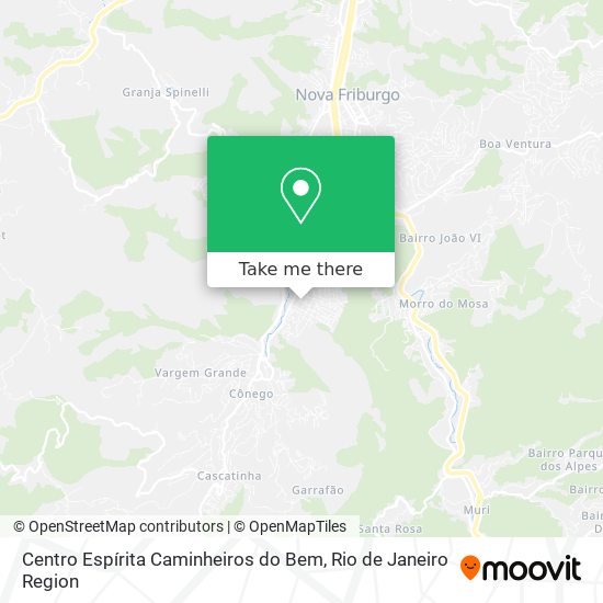 Centro Espírita Caminheiros do Bem map