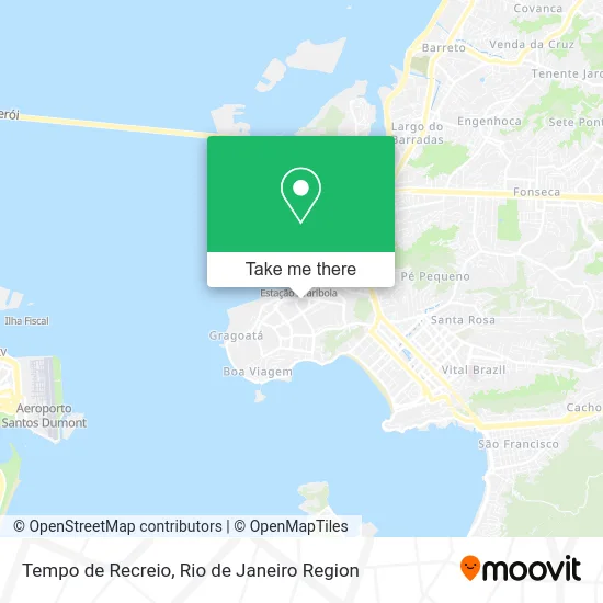 Tempo de Recreio map