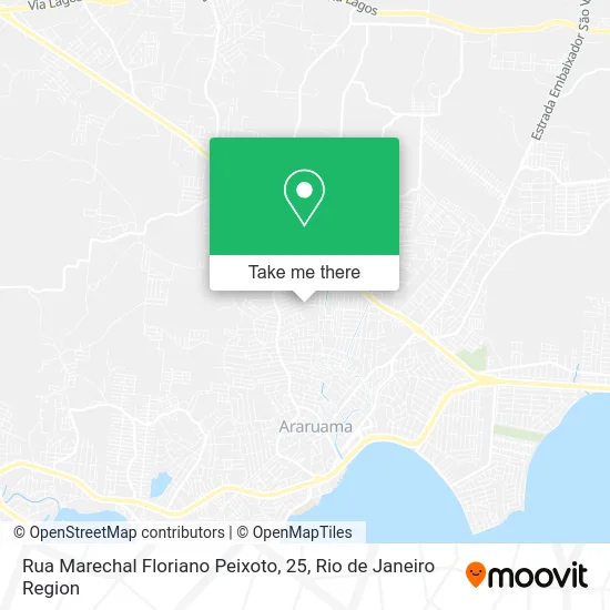 Rua Marechal Floriano Peixoto, 25 map