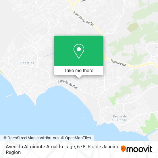 Avenida Almirante Arnaldo Lage, 678 map