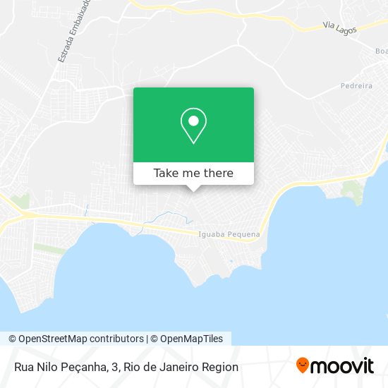 Rua Nilo Peçanha, 3 map