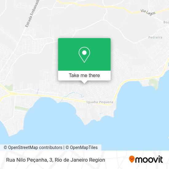 Rua Nilo Peçanha, 3 map