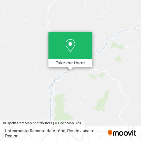 Loteamento Recanto da Vitória map