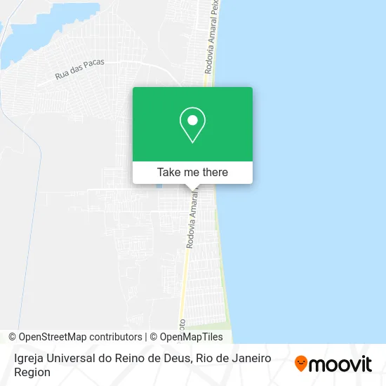 Igreja Universal do Reino de Deus map