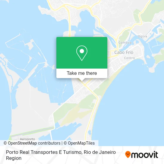 Porto Real Transportes E Turismo map