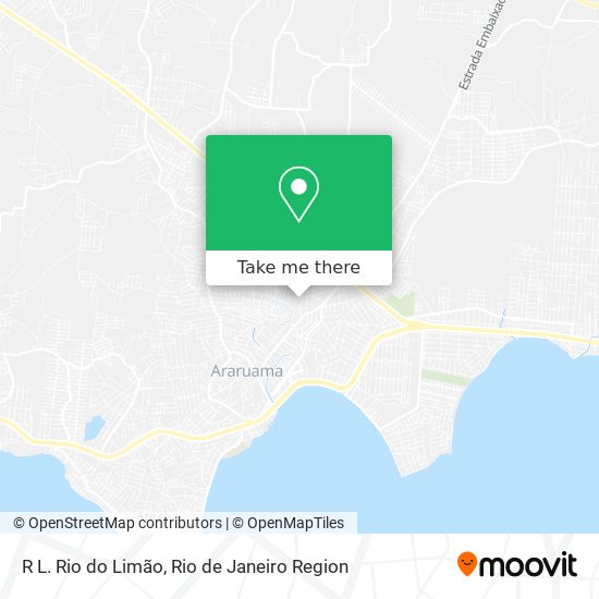 R L. Rio do Limão map