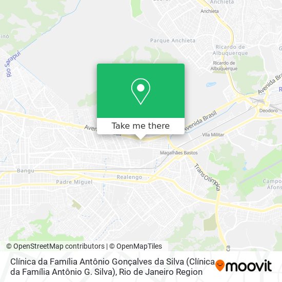 Clínica da Família Antônio Gonçalves da Silva map
