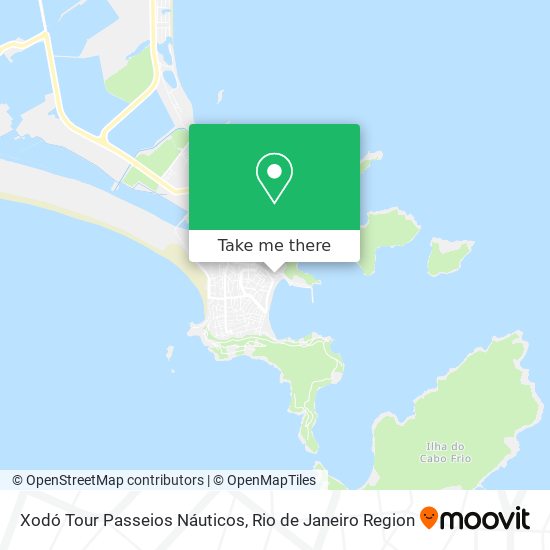 Xodó Tour Passeios Náuticos map