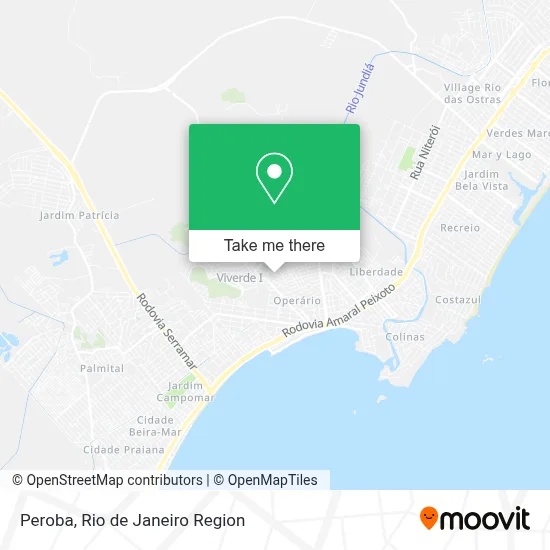 Peroba map