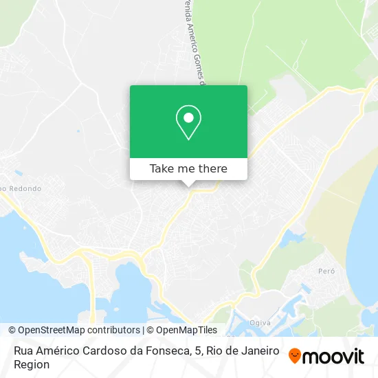 Rua Américo Cardoso da Fonseca, 5 map