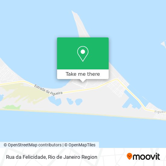 Mapa Rua da Felicidade