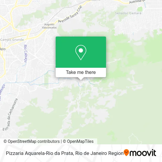 Pizzaria Aquarela-Rio da Prata map