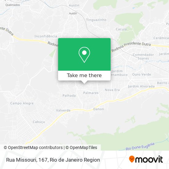 Rua Missouri, 167 map