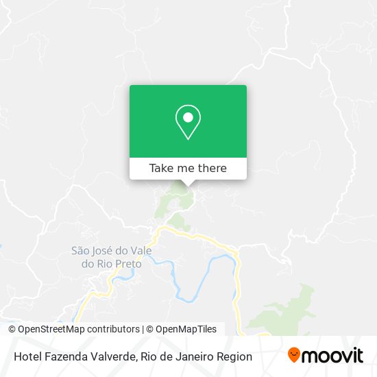 Hotel Fazenda Valverde map